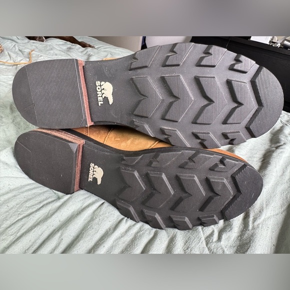 Sorel Women's Emelie Chelsea Boot Light and HeavyRain Waterproof Camel Brown 9.5 - Picture 6 of 8